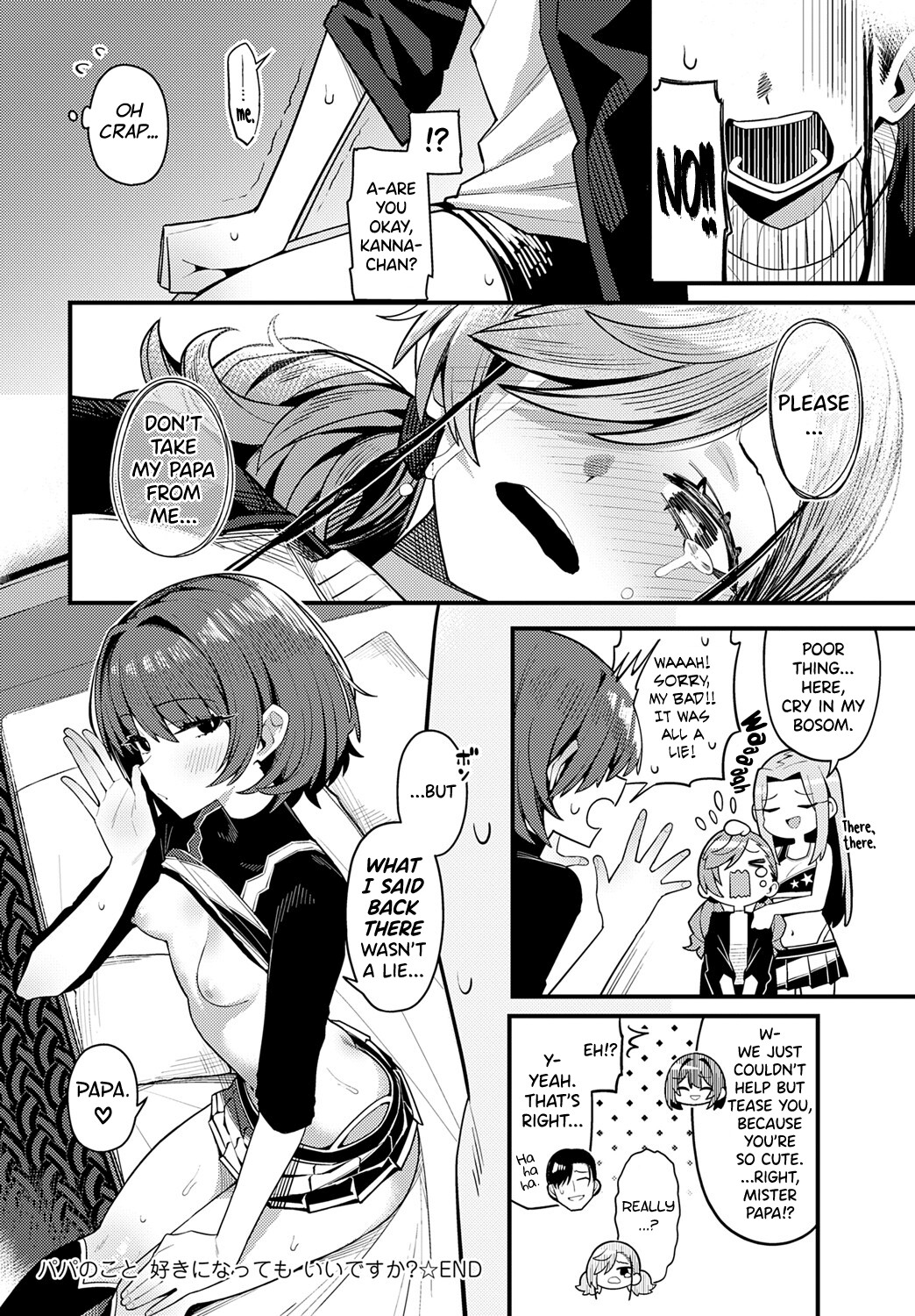 Hentai Manga Comic-Is it okay if I fall in love with my dad?-Read-40